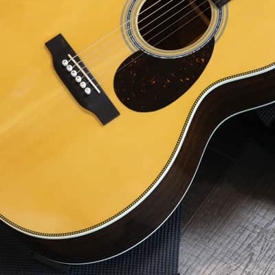 2023 Martin OMJM John Mayer Signature Model Acoustic Guitar Natural + OHSC image 6