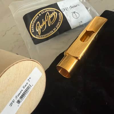 JodyJazz DV 7* Tenor Sax Mouthpuece 2020’s - Gold image 3