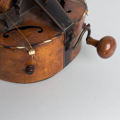 Guitar Shaped 6 String Hurdy-gurdy (maker unknown),  c. late 18th Century. image 7