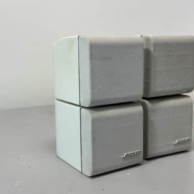 Bose Double Cube Satellite Speakers White Surround Sound Home Audio Pair image 4