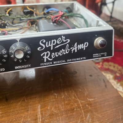 Fender Super Reverb Chassis W Mounting Hardware 1966 image 6