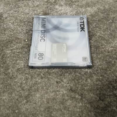 TDK Md-Recordable MINI-DISC Grey - High-Precision Recording - Excellent w/ Original Box image 2