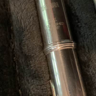 Yamaha Open Hole Flute- Silverplated All New Pads image 4