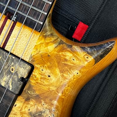 Warrior Custom 6 String Bass Natural image 6