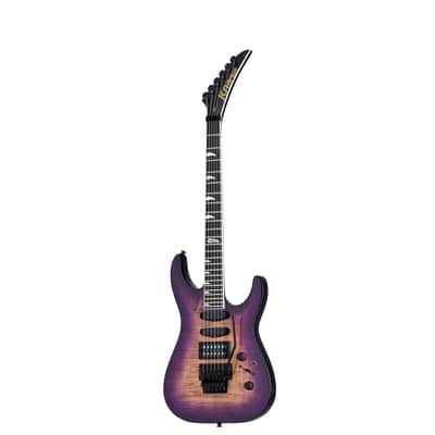 Kramer SM-1 Figured Electric Guitar - Royal Purple Perimeter image 1
