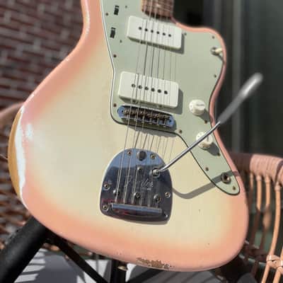 Custom Shop Jazzmaster Shell pink/olympic white Chicago special image 9