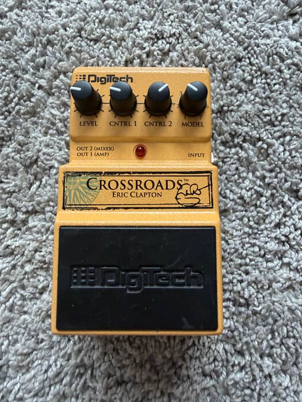 【美品】DigiTech CROSSROADS Eric Clapton GOD Digitech Crossroads Eric Clapton Overdrive Pedal | Reverb
