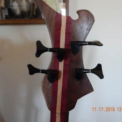 wish bass left handed fretless triple neck. image 8