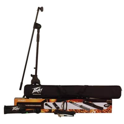 Peavey PV-MSP1 PVi 100 Microphone + Mic Stand With Boom + Gig Bag + XLR Cable image 2