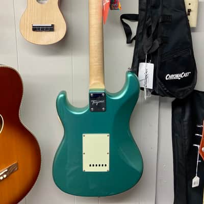 Tagima TG-500 Metallic Sea Foam Green TW-Series Stratocaster image 4