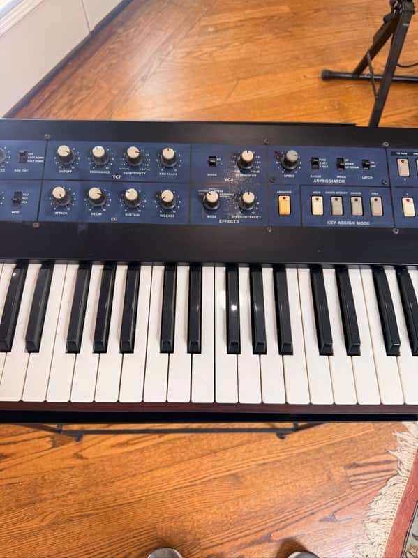 Korg PolySix 1980s - Navy Blue image 1