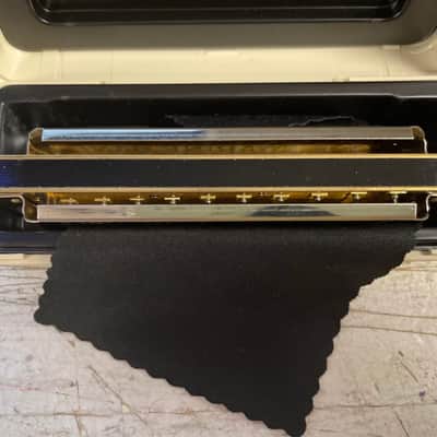 Hohner Marine Band No. 1896 Steel - Original Case - Works Bb image 3