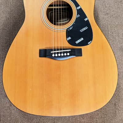 2000’s Yamaha FG-402MS Acoustic Dreadnought Guitar, Solid Spruce Top, Mahogany image 2