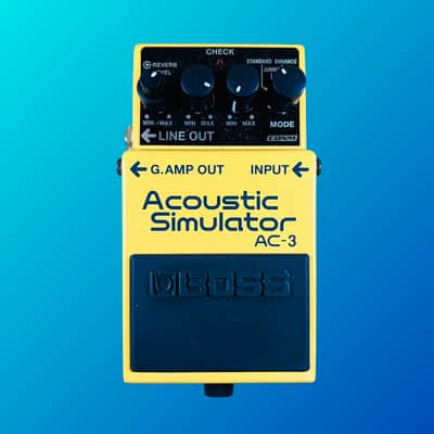 Boss AC-3 Acoustic Simulator Pedal | Reverb