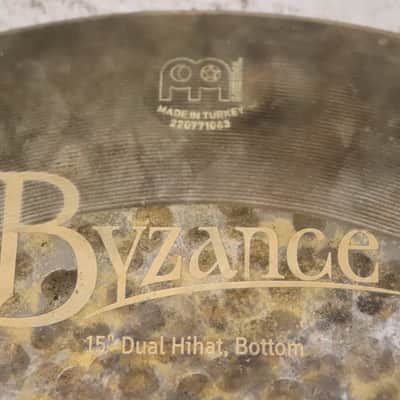 Meinl Byzance 15" Dual Hi Hat Cymbals image 9