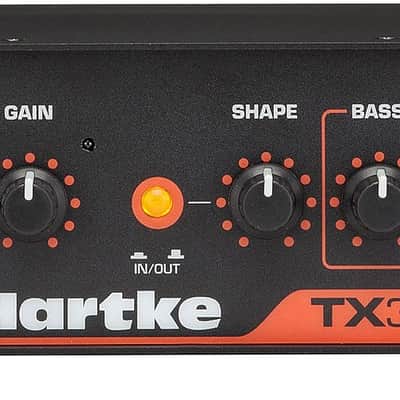 Hartke TX300 Bass Guitar Amplifier Head (300 Watts), Open Box (Very Good) image 2