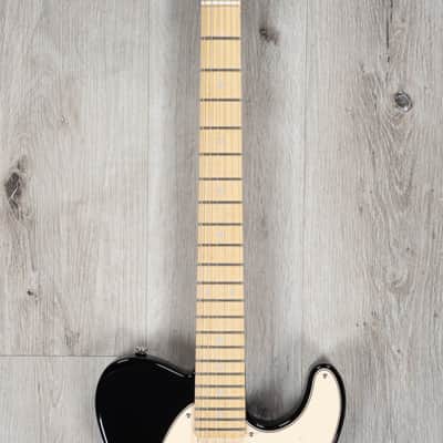 G&L USA ASAT Classic Guitar, Quartersawn Maple Fretboard, Jet Black image 4