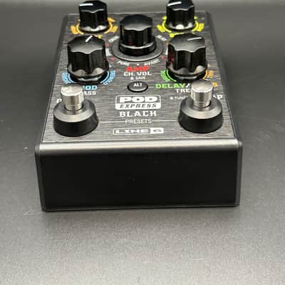 Line 6 POD Express Multi Effects Pedal Black Very Good Condition image 6