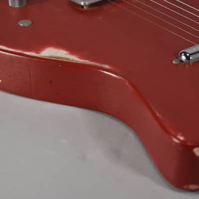 c.Early 1960's Danelectro U-1 Semi-Hollow Refin Electric Guitar image 9