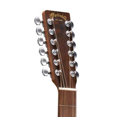 Martin D-X2E 12-String Acoustic Electric Guitar - Brazilian Rosewood image 5