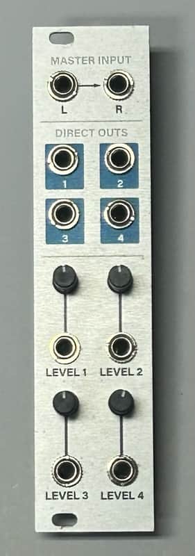 Intellijel Dubmix Mini Expander Eurorack Synth Module 2015 - 2017 - Silver image 1