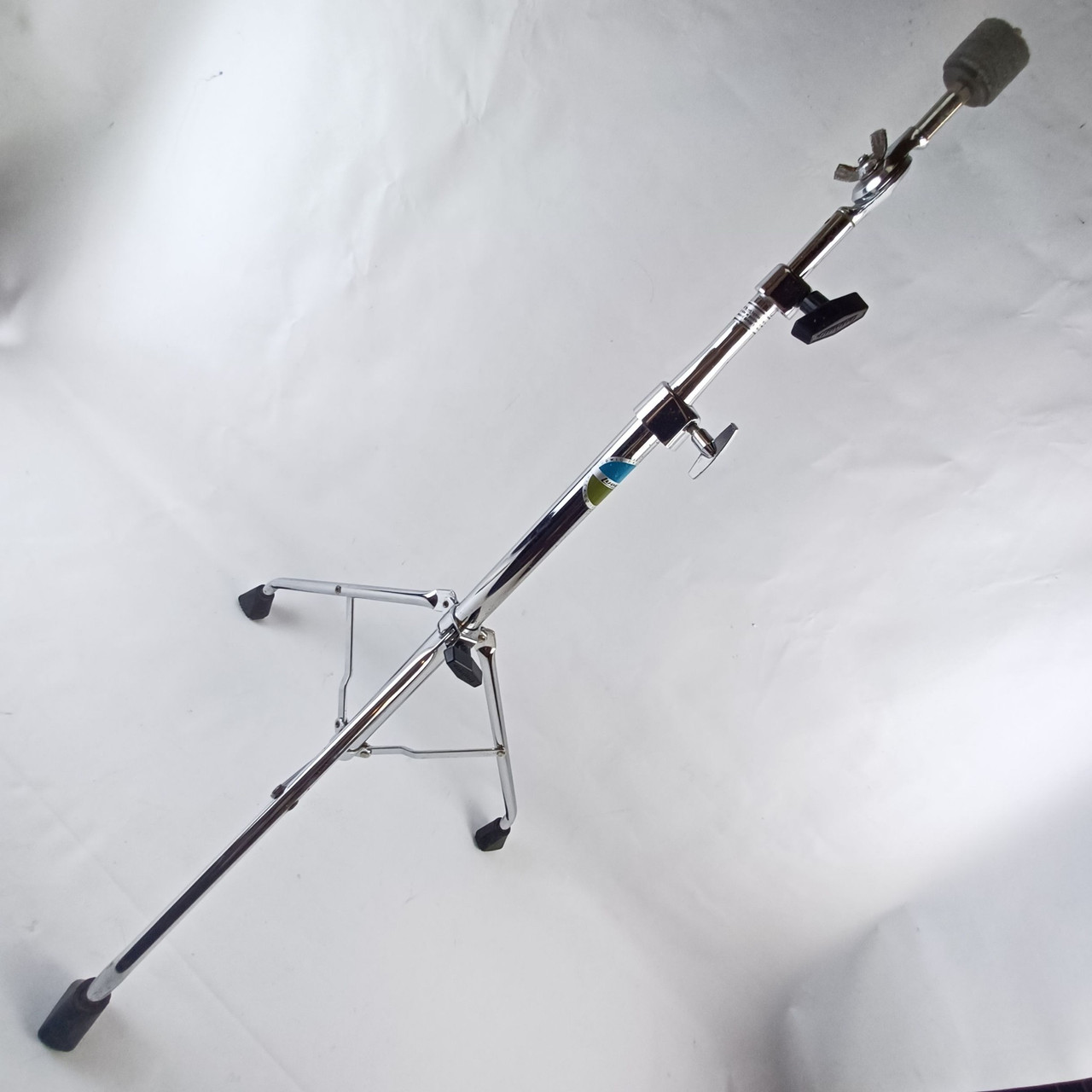 Ludwig#1406 Hercules Straight Crash/Ride Cymbal Stand Tube-Leg Tripod Vintage70s — main photograph