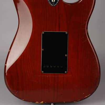 Fender Stratocaster - 1979 - Left Handed - Walnut / Mocha Brown image 8