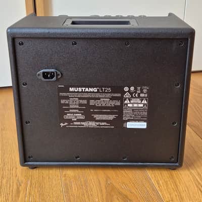 Fender Mustang LT25 25-Watt 1x8" Digital Modeling Guitar Combo 2019 - Present - Black image 3