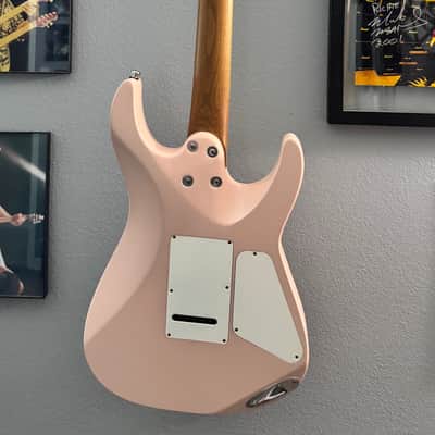 Charvel Pro-Mod DK24 HH 2PT CM Left-Handed 2019 - Present - Satin Shell Pink image 8
