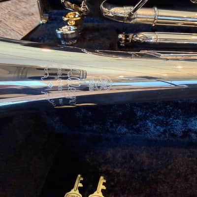 Yamaha YTR-5335GSAL Allegro Bb Trumpet 2010s - Silver image 9
