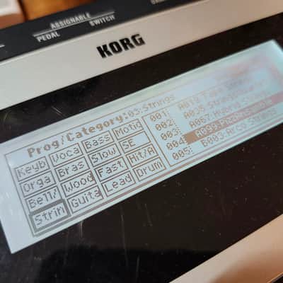 Korg X50 61-Key Music Synthesizer 2000s - Black image 8
