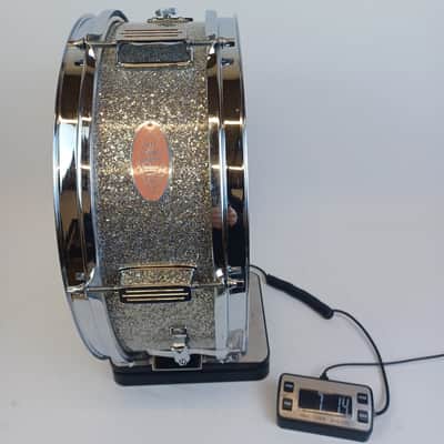 Duplex 5x14"Summit Snare Drum 60s Silver Sparkle Grossman Cleveland Rogers Luxor image 18