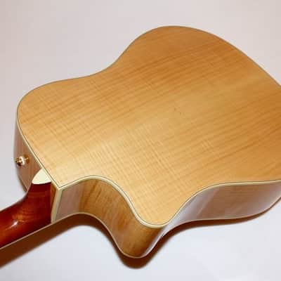 Fender T-Bucket 400 CE Flamed Maple Acoustic-Electric Guitar Natural image 5