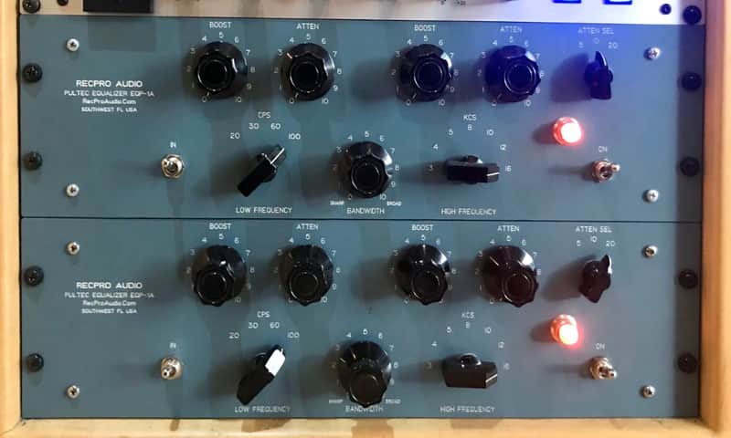 Handmade HiFi Tube EQ 1a - pair, handmade image 1