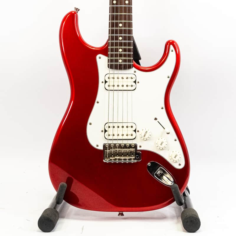 2002 Fender Japan ST-43HM Stratocaster HH Candy Apple Red MIJ w/ Manual image 1