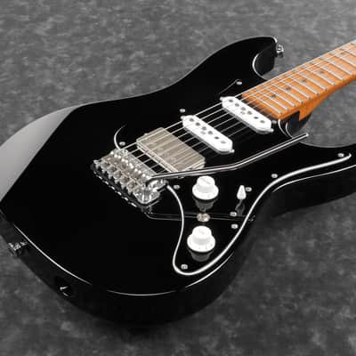 Ibanez AZ Prestige 6 String Electric Guitar w/Case - Black (AZ2204BBK) image 8