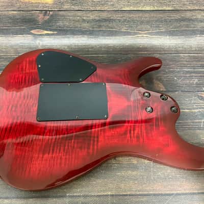 1993 Ibanez S540FM Body Mahogany Transparent Red Made in Japan image 13