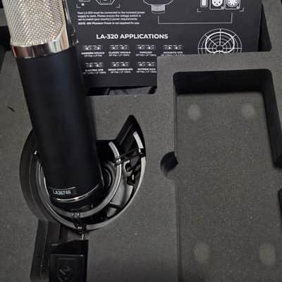 Immagine Lauten Audio LA-320 v2 Large Diaphragm Cardioid Condenser Microphone 2022 - Present - Black - 3