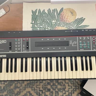 Ensoniq SQ-80 Synthesizer, Upgraded w/ Floppy Emulator & Keybed