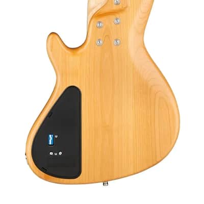 Sadowsky MetroLine 24-Fret Singlecut Vintage Bass-Red Alder Body-5 String-Natural Transparent Satin image 3