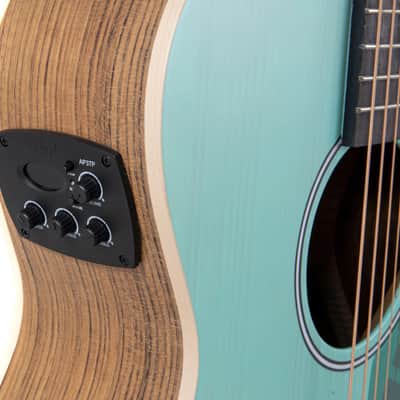 Ovation Applause Jump OM Cutway Electric Celeste (AEO-69-T) image 13