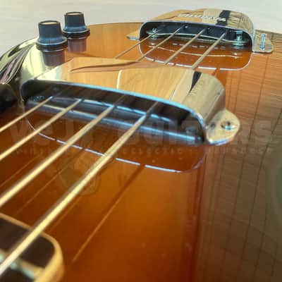 YAMAHA SB-30 ALL-ORIGINAL VINTAGE 60s BASS w/ORIGINAL YAMAHA HARD CASE image 22