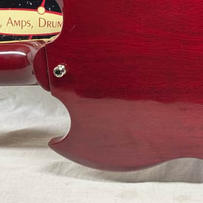 Gibson SG-62 sg62 '62 1962 SG Standard Reissue Guitar with Case 1987 - non-orig tuners/pickups image 12