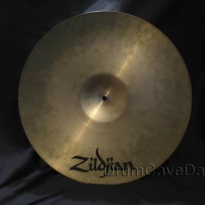 20" ZILDJIAN A series ROCK RIDE CYMBAL, 2722 grams, BLOCK LETTER ERA, PRE-SERIAL NUMBER image 2