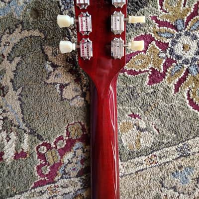 Gibson Les Paul Studio Bound Neck. Natural Faux Binding 2024 - Present - Wine Red image 9