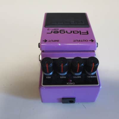 Boss BF-2 Flanger (Black Label) Vintage Made in Japan 1982 image 4