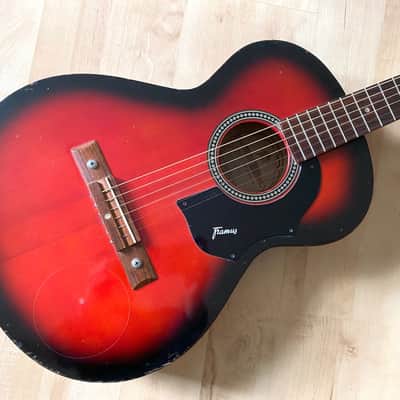 1973 Framus Amateur 5/1 (003) Parlor Guitar - black rose image 2