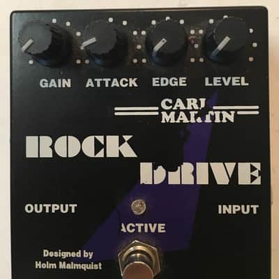 Carl Martin Rock Drive Analog Distortion Unit Overdrive Guitar Effect Pedal image 2