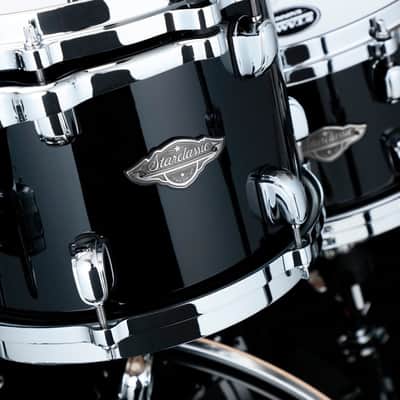 Tama MBS42S-PBK Starclassic Performer Shell Kit 4 pcs - Piano Black/Chrome HW image 14