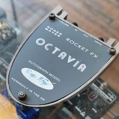 Roger Mayer Rocket FX Octavia Fuzz - Autographed by Roger Mayer